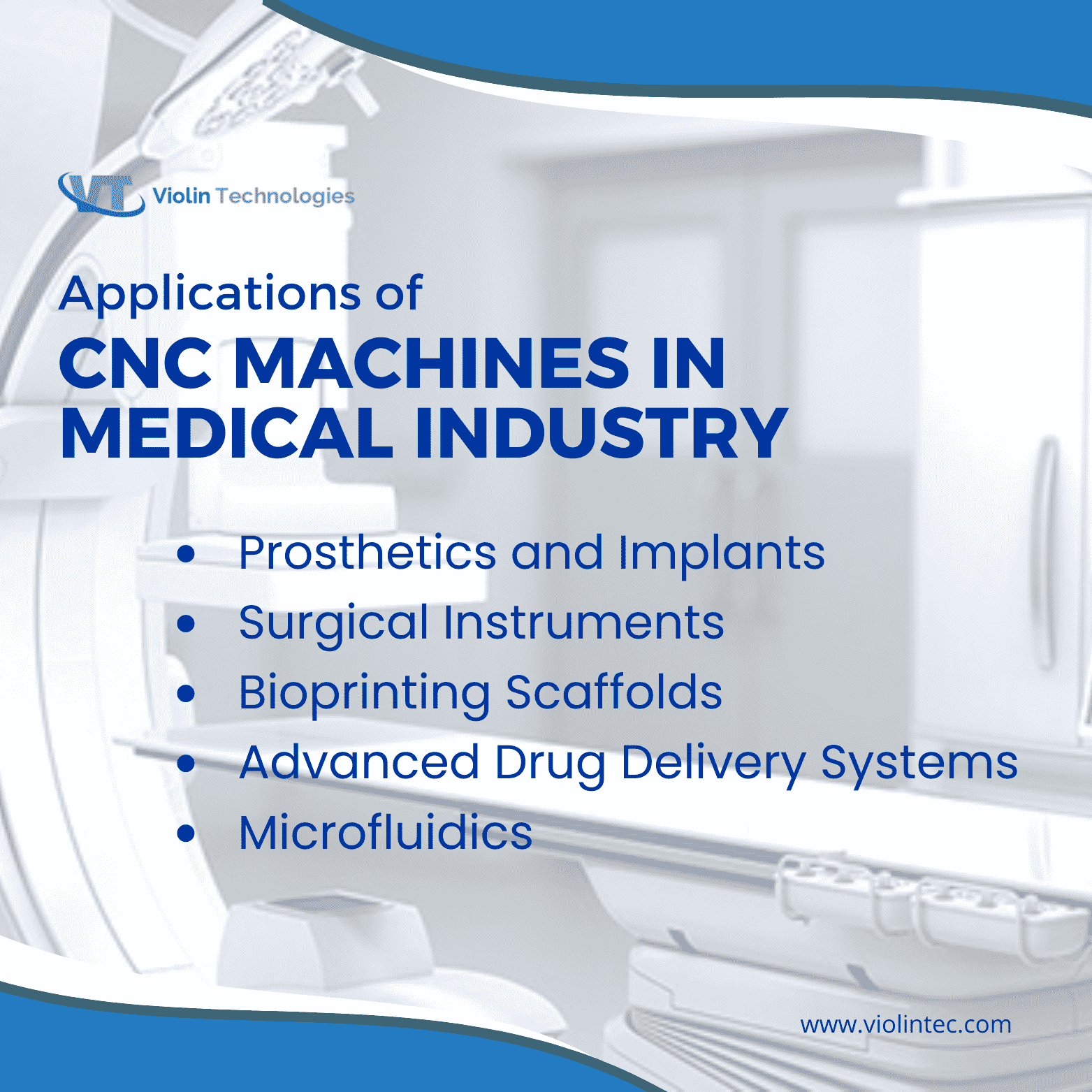 Applications of CNC Machining In Medical Industry