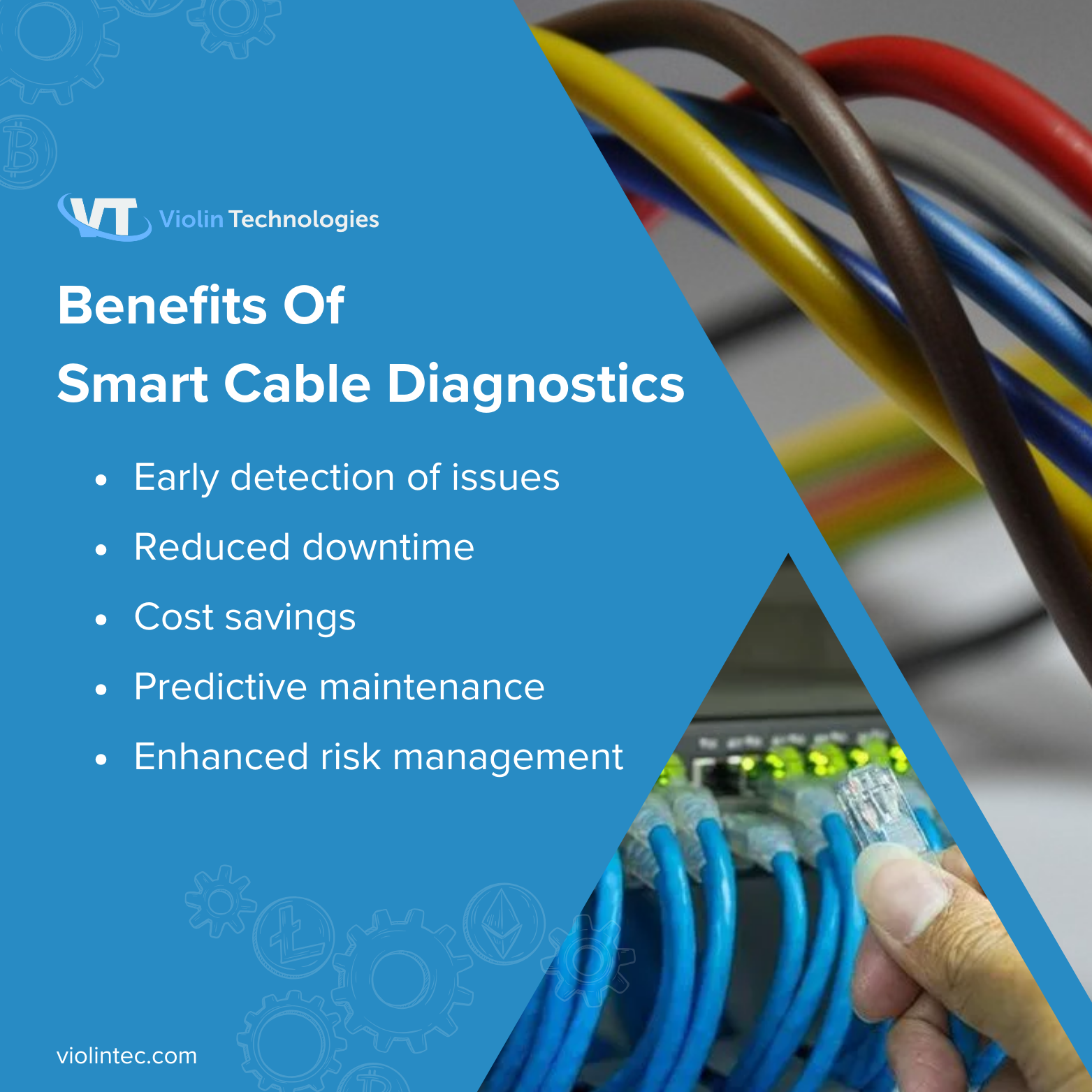 Benefits of smart cable diagnostics