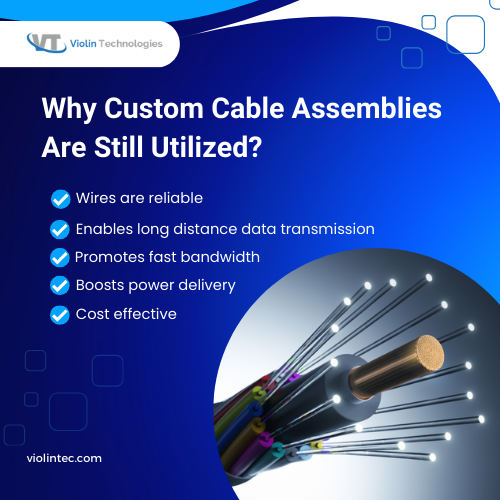 Why custom cable assemblies are still utilized