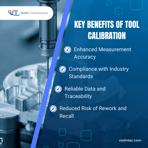 Key benefits of tool calibration